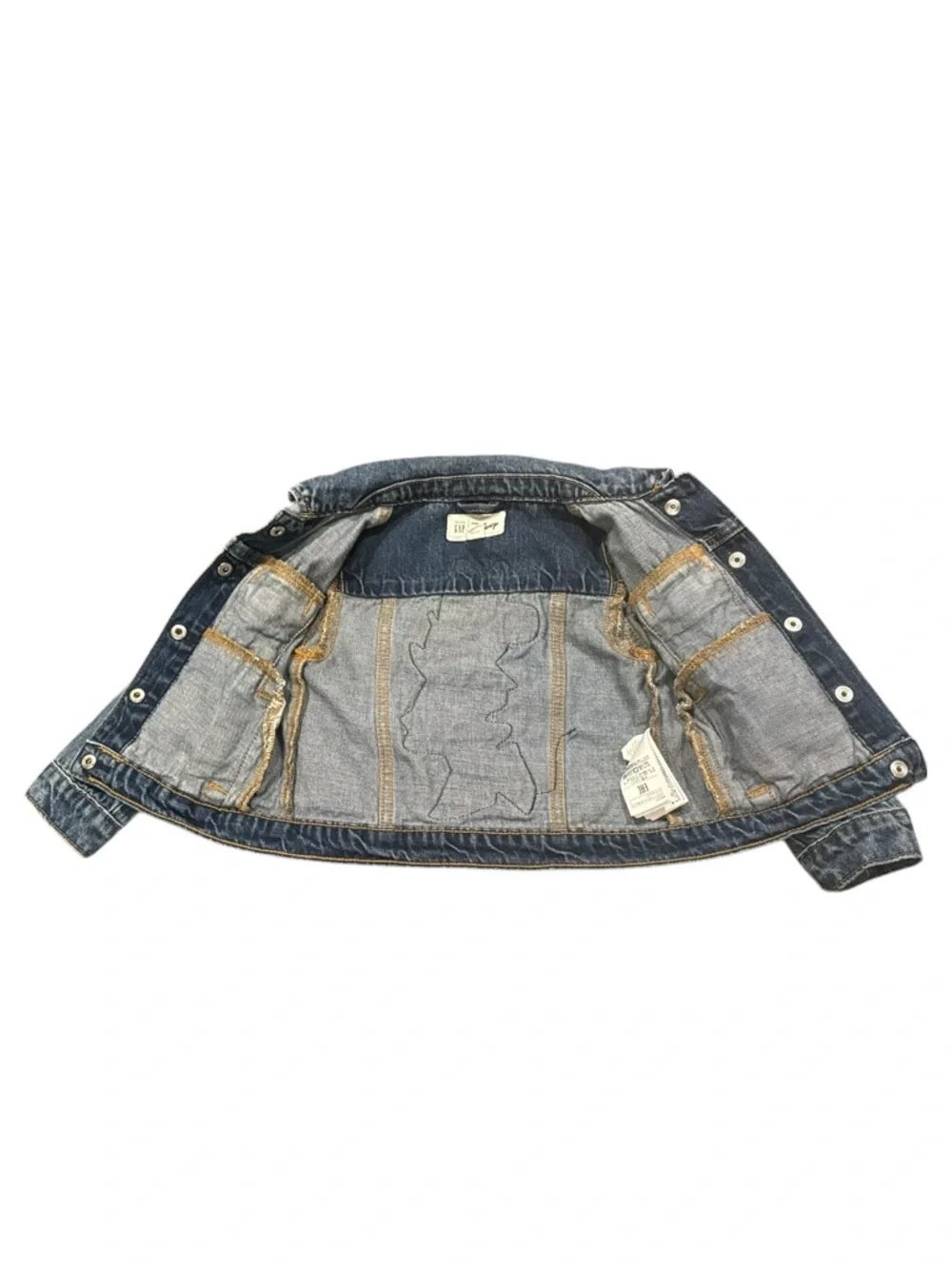 Gap Disney Toddler Girl Minnie‎ Mouse Icon Denim Jacket, Size 3 years Coat Cute